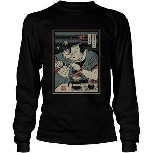 Barista Samurai longsleeve tee