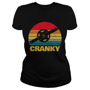 Bicycle Cranky vintage ladies tee