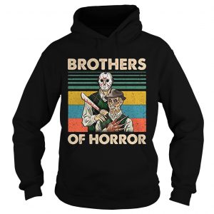 Brothers of Horror Jason Voorhees and Freddy Krueger vintage hoodie