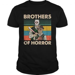 Brothers of Horror Jason Voorhees and Freddy Krueger vintage unisex