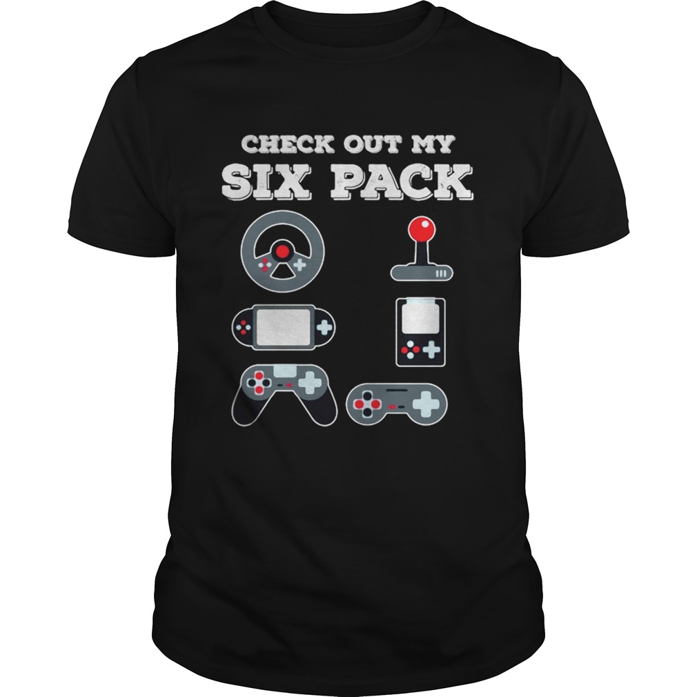 Check out my six pack games shirt