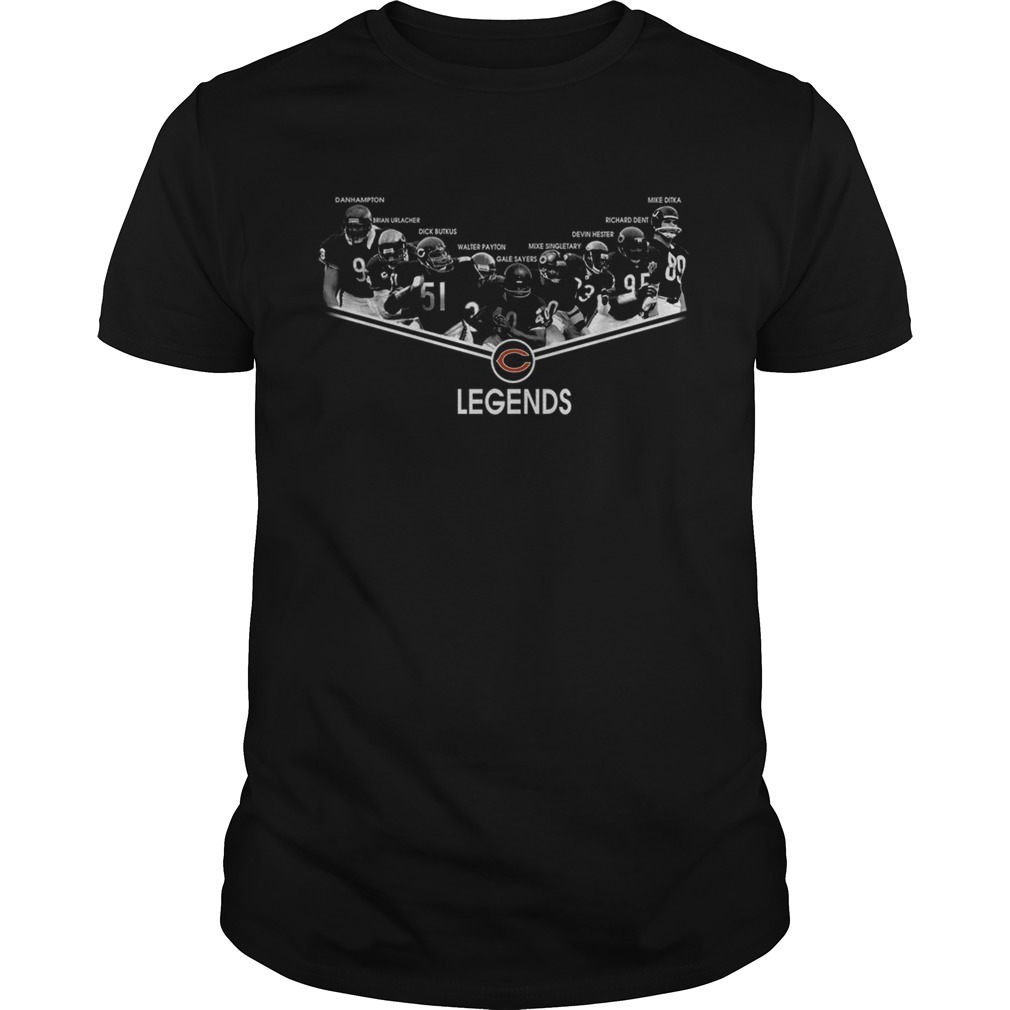 Chicago Bear legends signature shirt