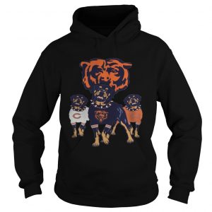 Chicago Bears Rottweiler Dog hoodie