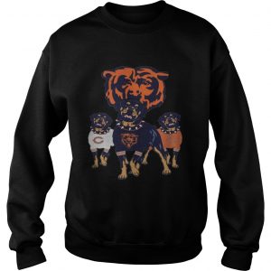 Chicago Bears Rottweiler Dog sweatshirt