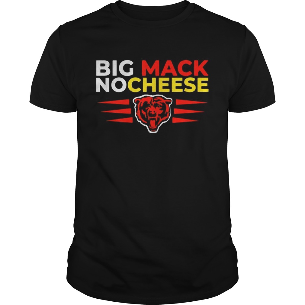 Chicago bears Big Mac No Cheese shirt