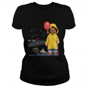 Chucky Georgie Denbrough oh shit IT ladies tee