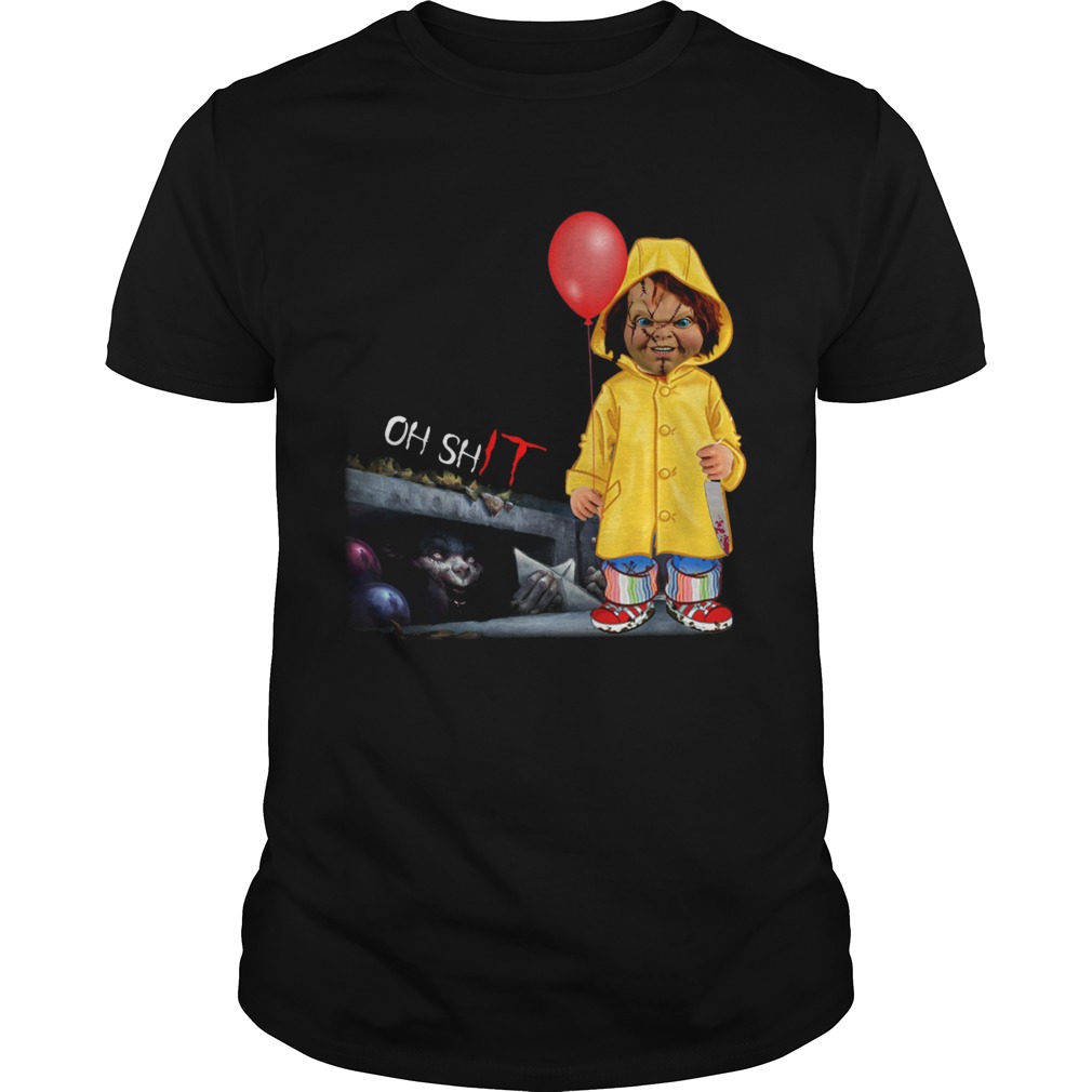 Chucky Georgie Denbrough oh shit IT shirt