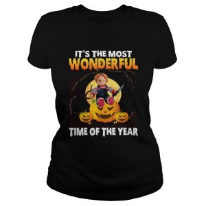 Chucky Its the most wonderful time of the year ladies tee