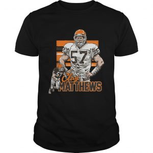 Clay Matthews Cleveland Browns Vintage unisex