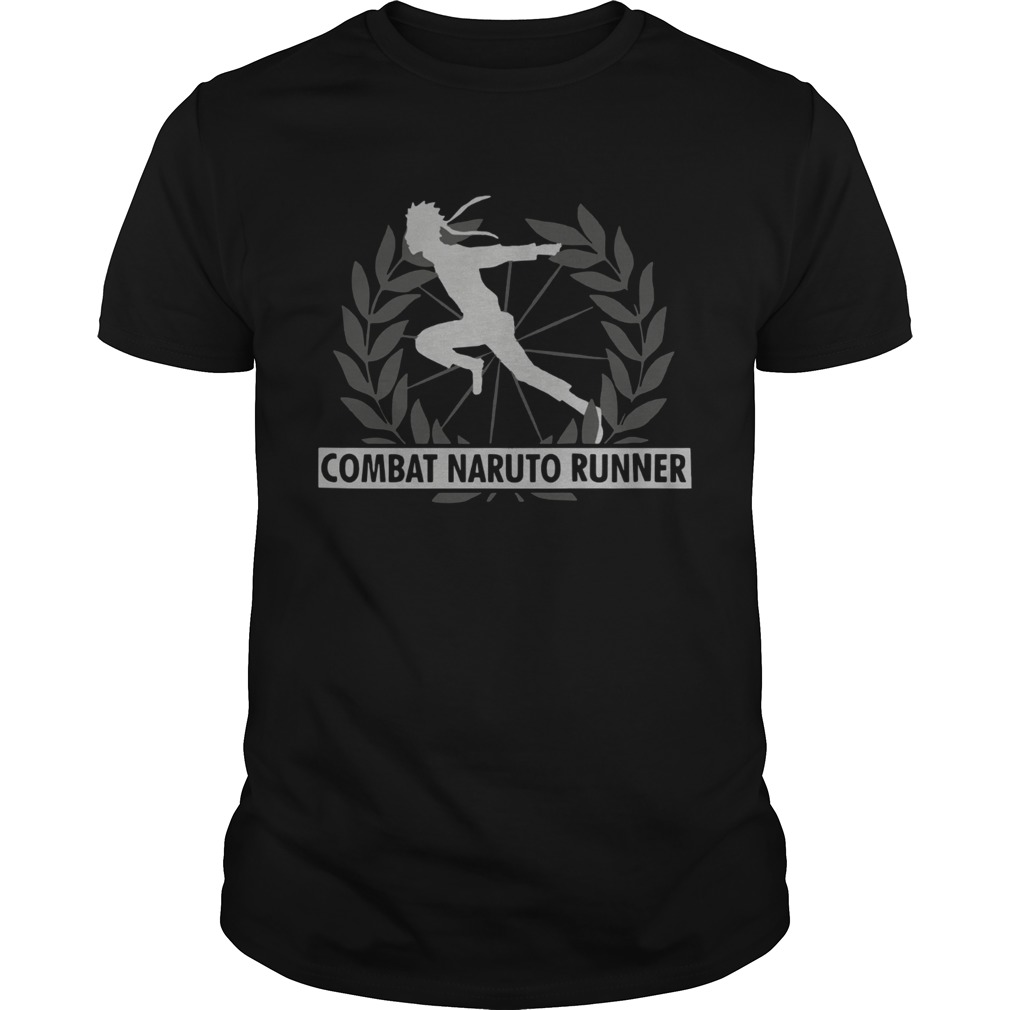 Combat Naruto Runner shirt