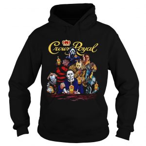 Crown Royal Horror characters hoodie