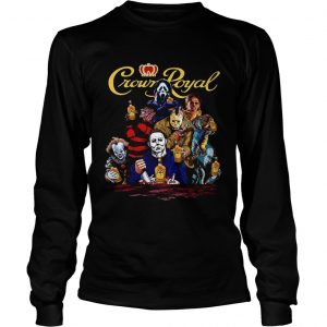 Crown Royal Horror characters longsleeve tee