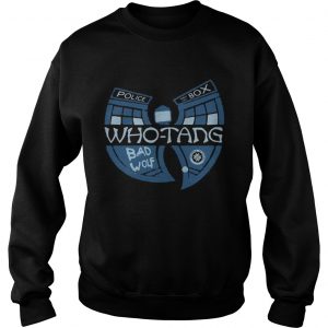 Doctor Who Whotang clan Bad Wolf sweatshirt