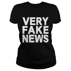 Donald Trump Jr Very Fake Newsladies tee