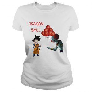 Dragon Ball Pennywise and Songoku ladies tee