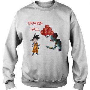 Dragon Ball Pennywise and Songoku sweatshirt