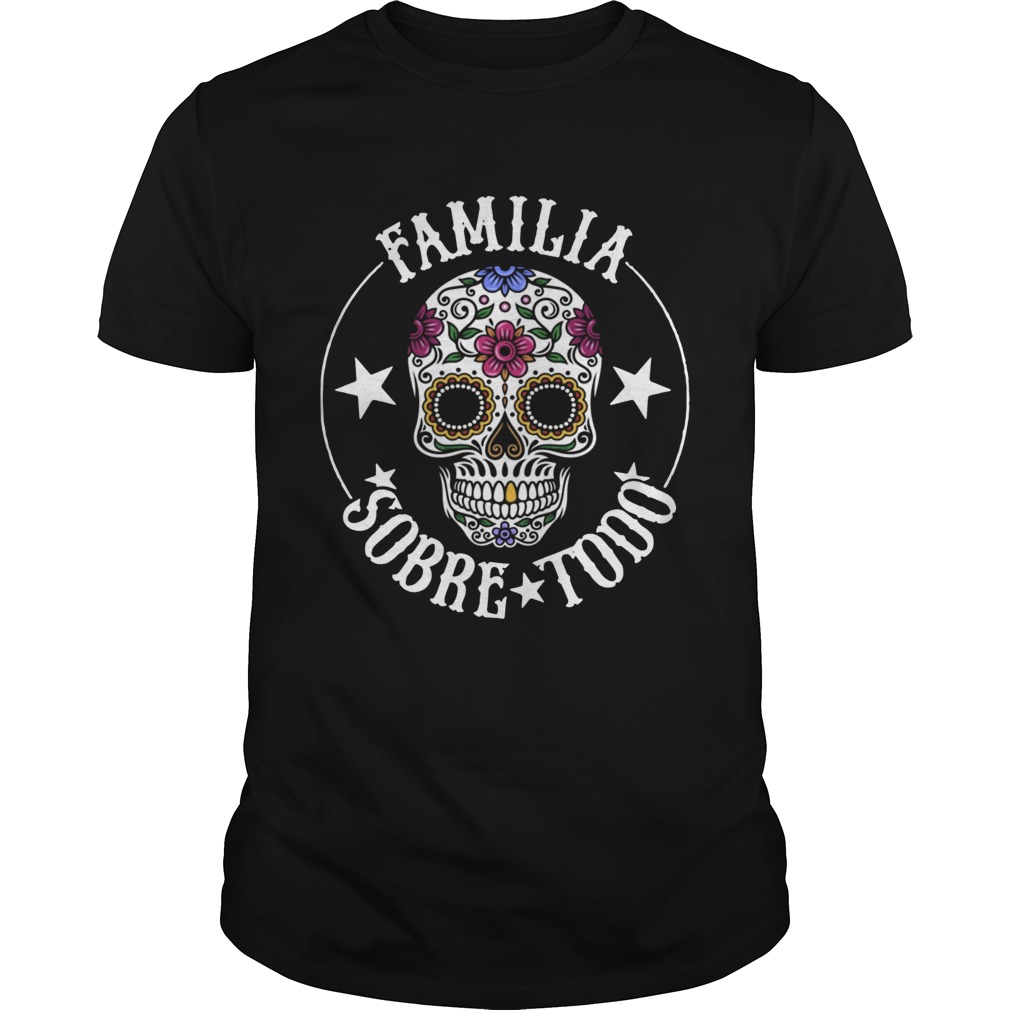 Familia Sobre Todo skull shirt