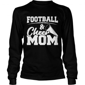 FootballCheer Mom longsleeve tee