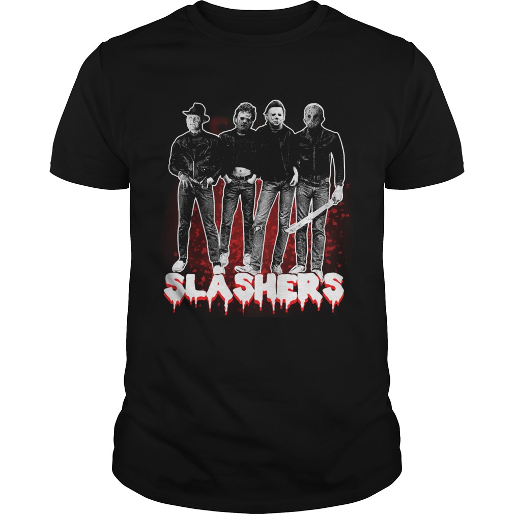 Freddy Krueger Leatherface Michael Myers Jason Voorhees Slashers shirt