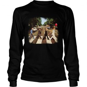 Freddy Krueger Michael Myers Jason Voorhees Abbey Road longsleeve tee