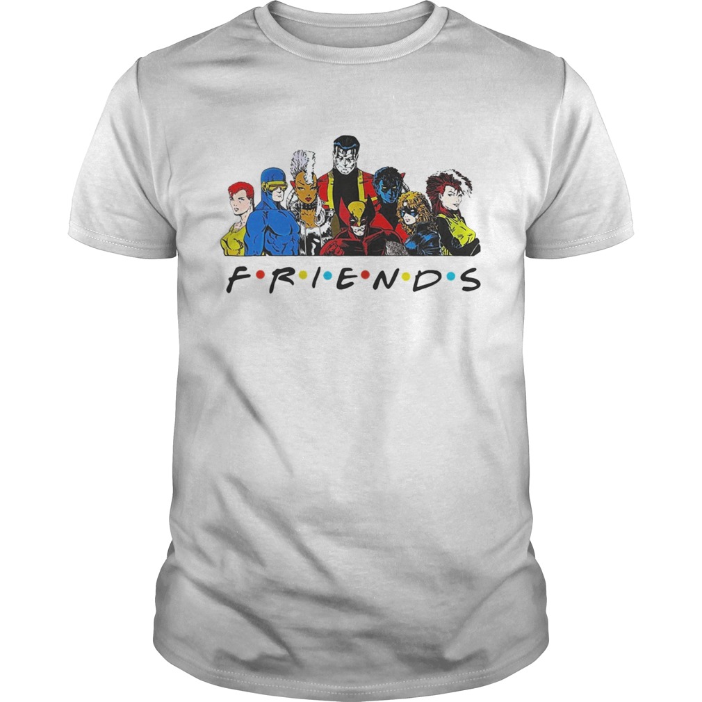 Friends X Men team shirt