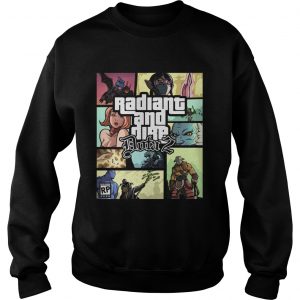 Grand Theft Radiant and Dire Dota 2 sweatshirt