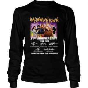 Halloween Town 21th anniversary 1998 2019 thank you for the memories longsleeve tee