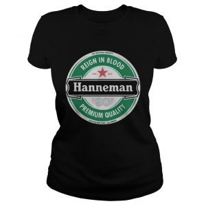 Hanneman Reign in Blood Jeff Hanneman Slayer Premium Quality ladies tee