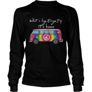 Hippie bus what a long strange trip its been longsleeve tee