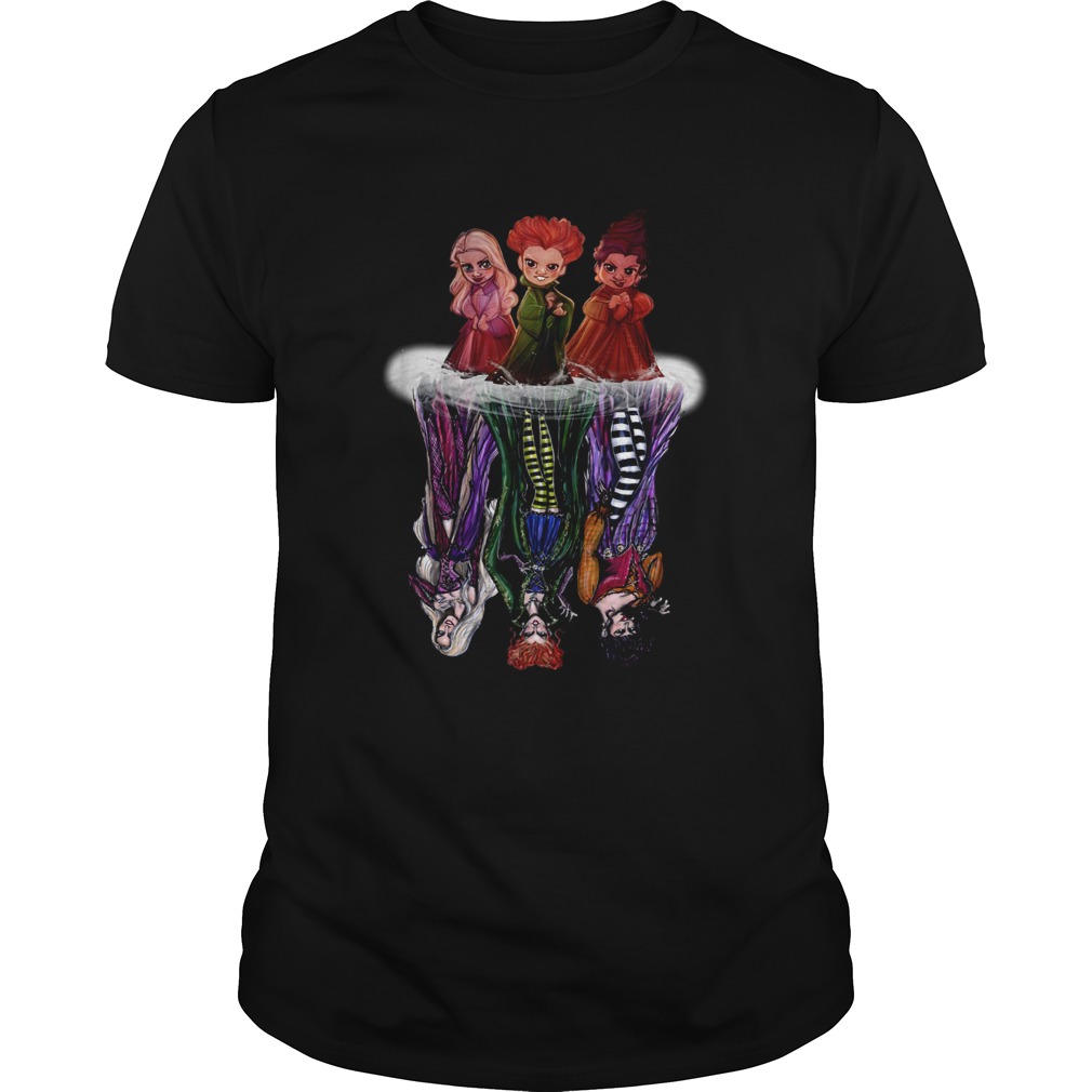 Hocus Pocus chibi reflection shirt