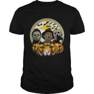 Horror movie characters Pittsburgh Steelers pumpkin unisex