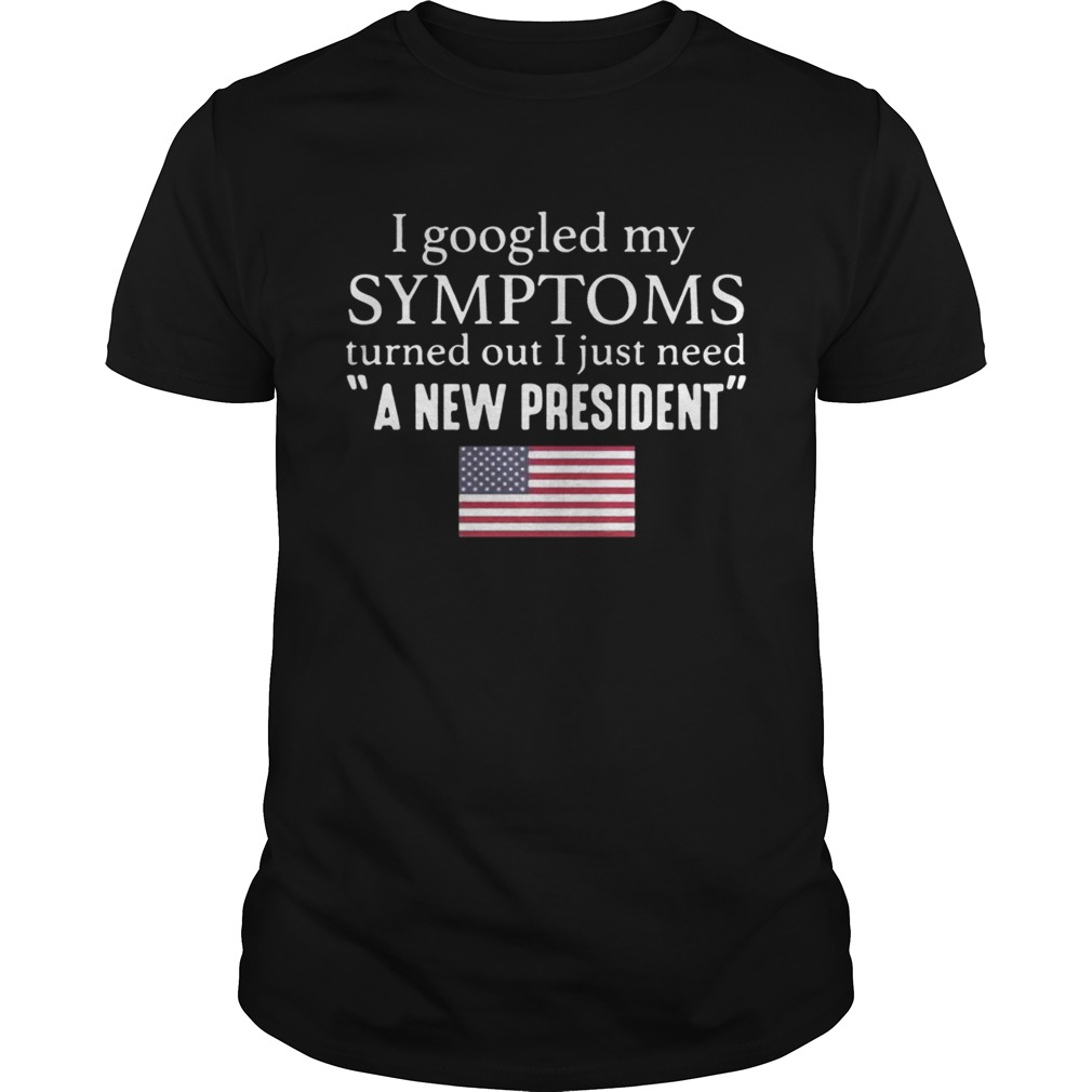 I googled my symptoms turned out I just need a new President shirt