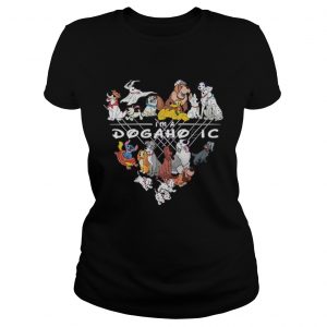 Im a Dogaholic Disney ladies tee