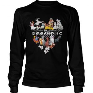 Im a Dogaholic Disney longsleeve tee