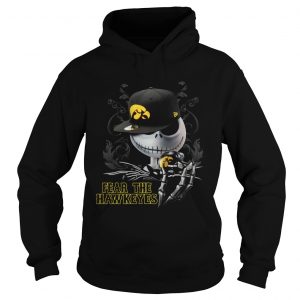 Jack Skellington Fear The Hawkeyes hoodie