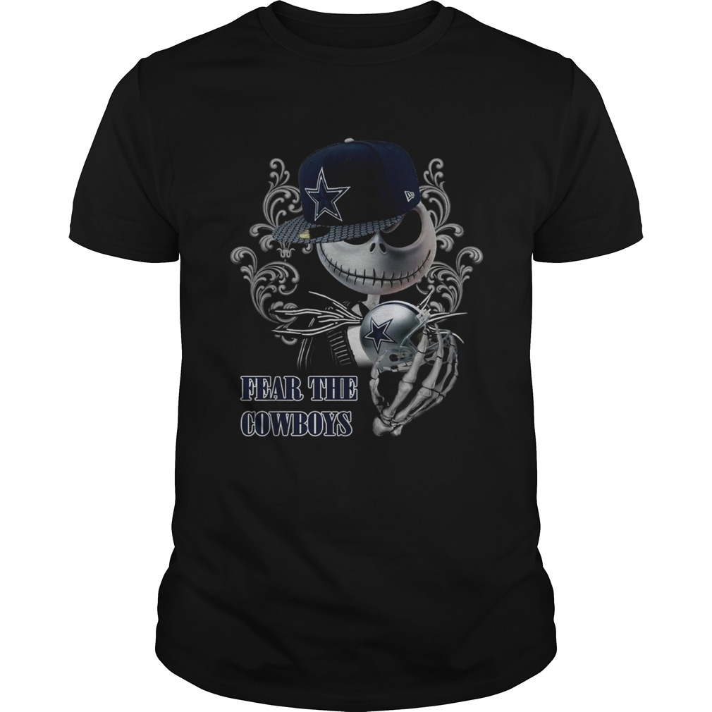 Jack Skellington fear the Dallas Cowboys shirt