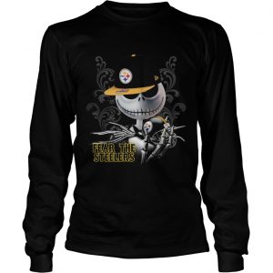 Jack Skellington fear the Steelers longsleeve tee