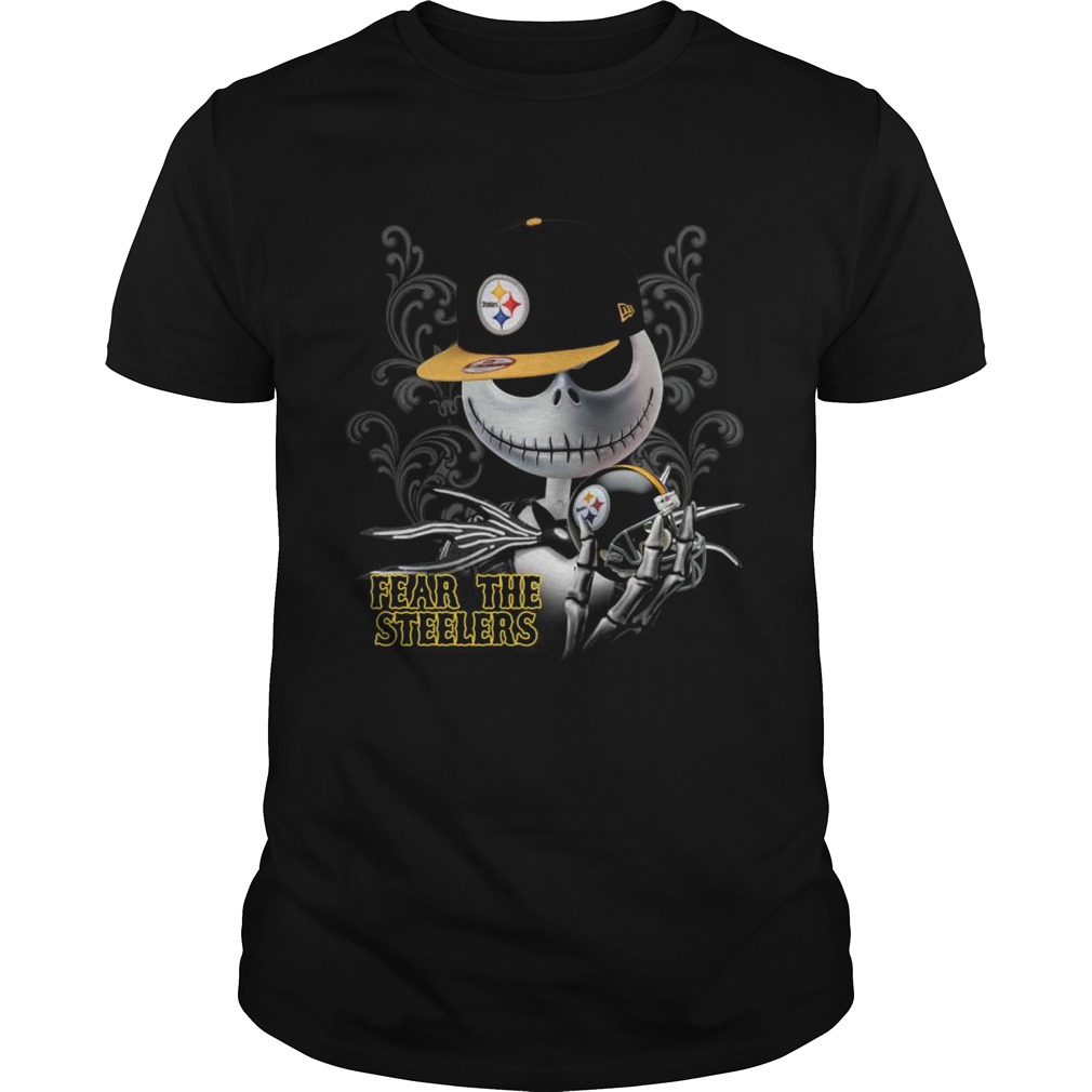 Jack Skellington fear the Steelers shirt