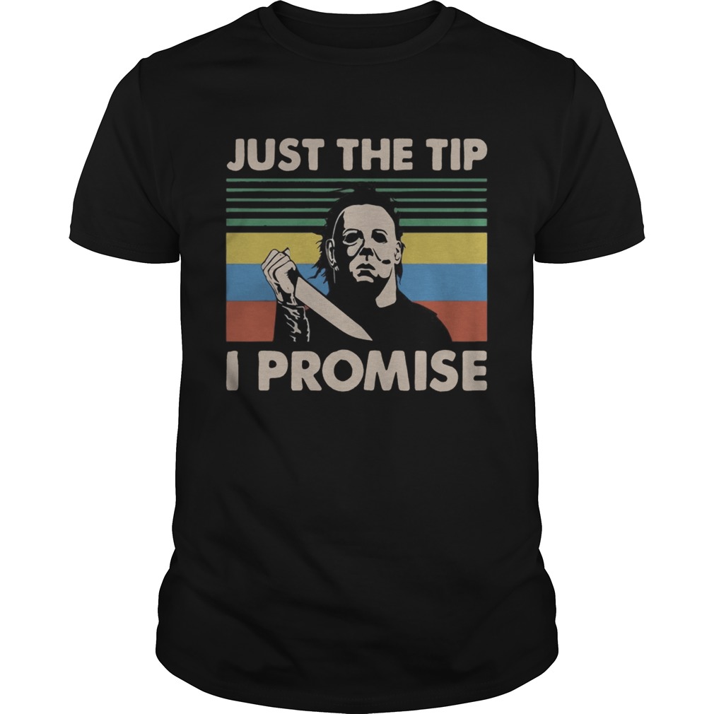 Jason Voorhees just the tip I promise vintage shirt