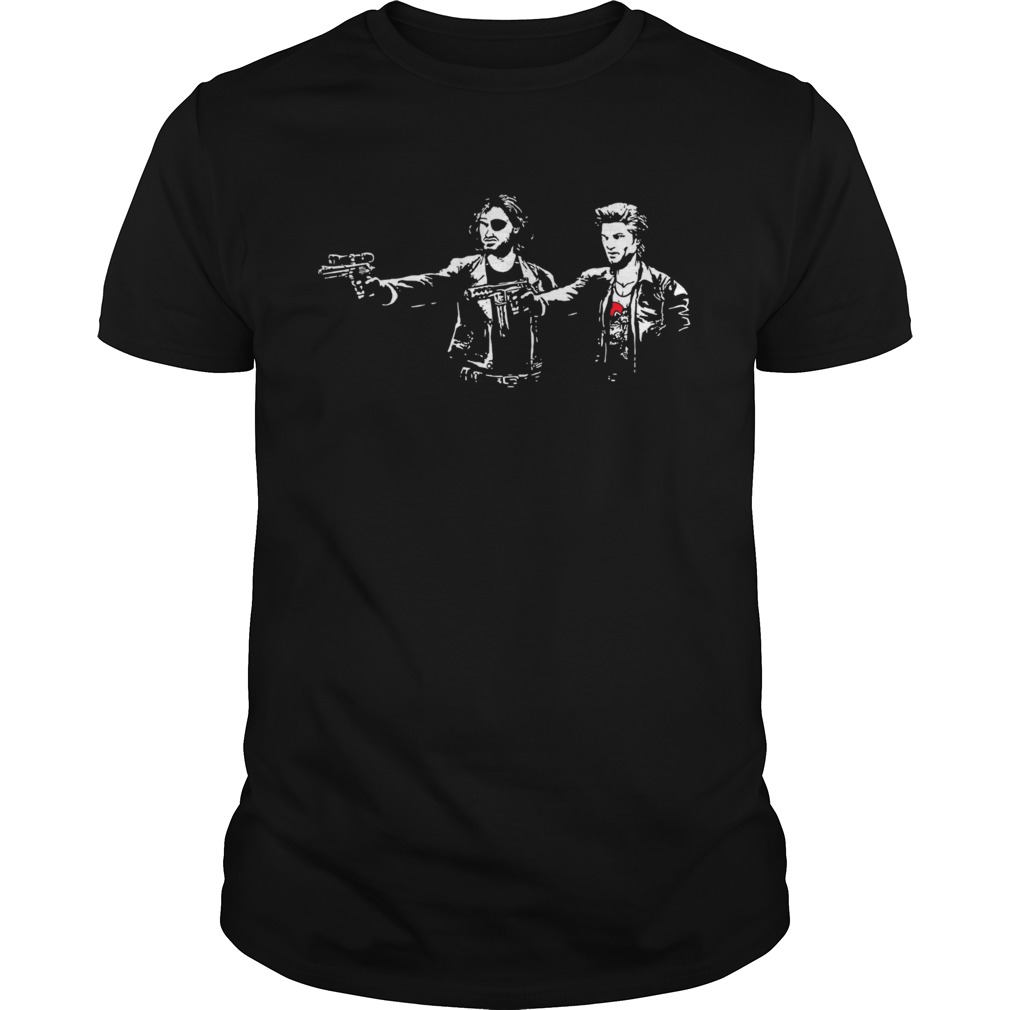 Kurt Fiction Snake Plissken and Jack Burton shirt