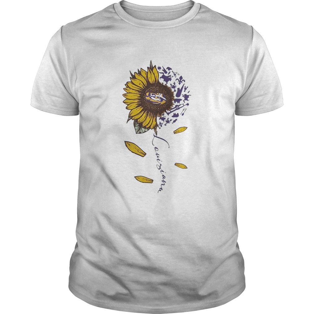 LSU Tiger sunflower Louisiana shirt