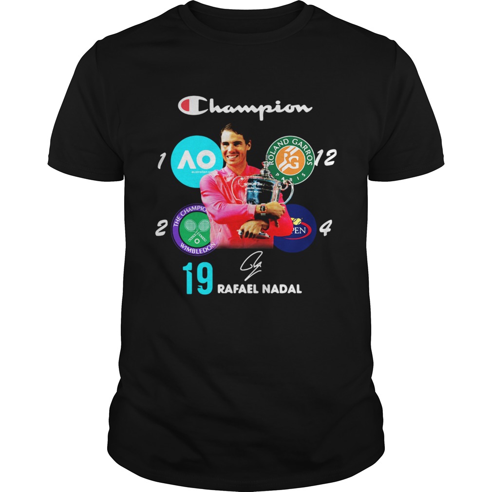 Living Legend 18 Grand Slam Rafael Nadal Signature shirt