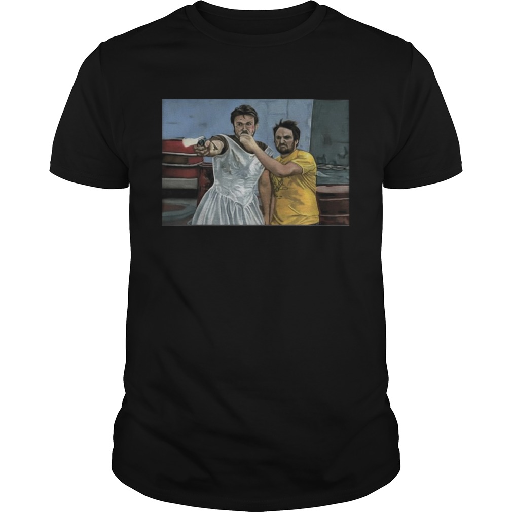 Mac and Charlie it’s always sunny in Philadelphia canvas shirt