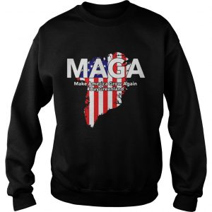 Maga Trump buy greenland make America grow again sweatshirt