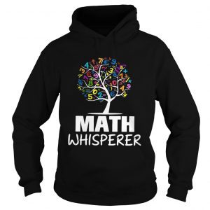 Math whisperer tree hoodie