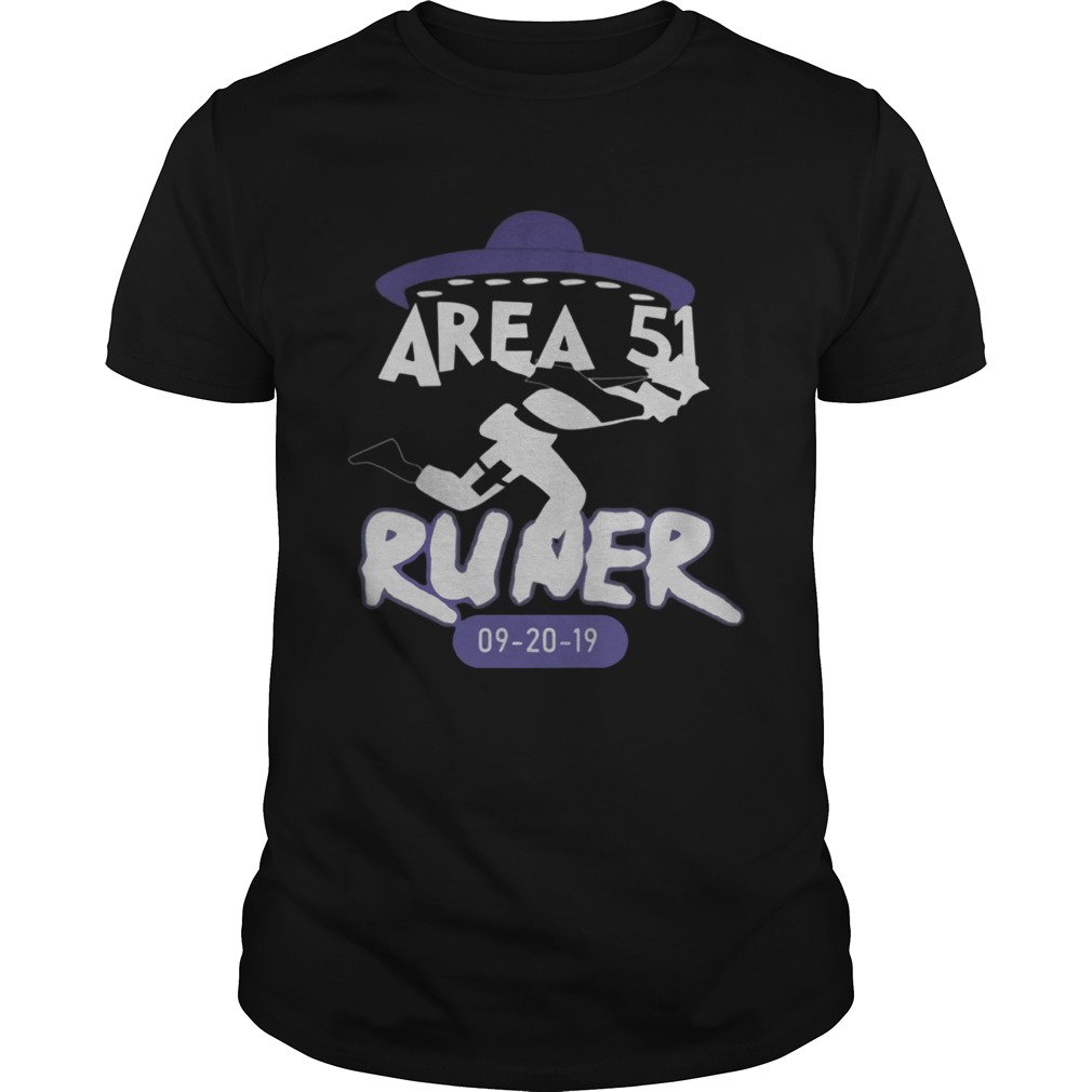 Naruto Alien Area 51 Runners Shirt