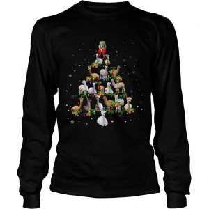 Official Sheep Christmas Tree longsleeve tee