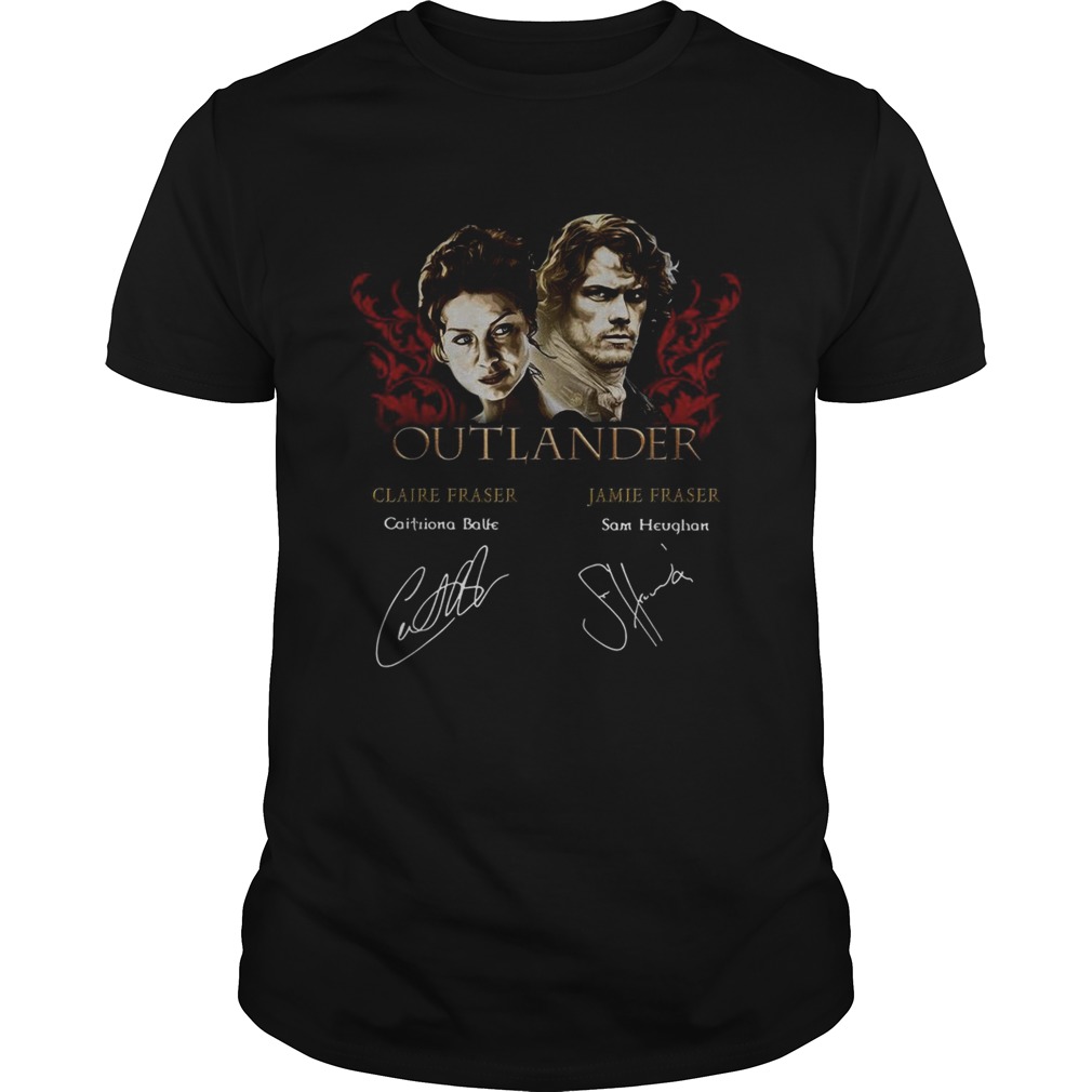 Outlander signature of Claire Fraser Jamie Fraser shirt