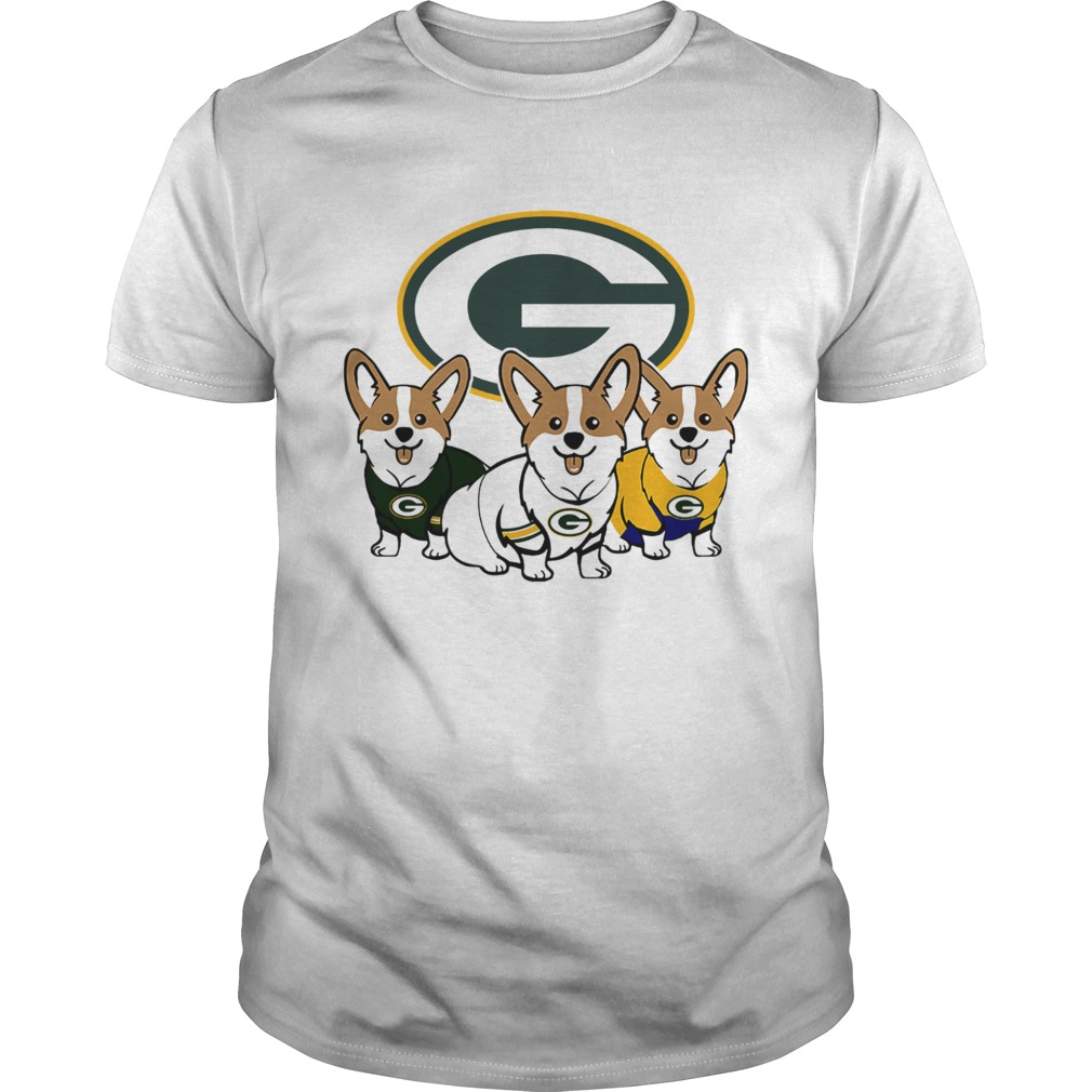 Pembroke Welsh Corgi Green Bay Packers shirt