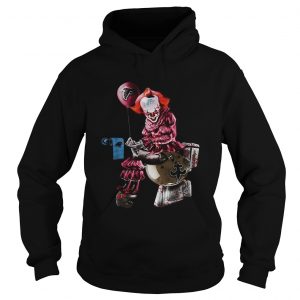 Pennywise IT Atlanta Falcons toilet hoodie